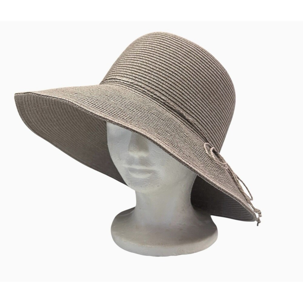 NEW Uniqlo Braided UV Protection Hat ONE SIZE Gray New with Tag